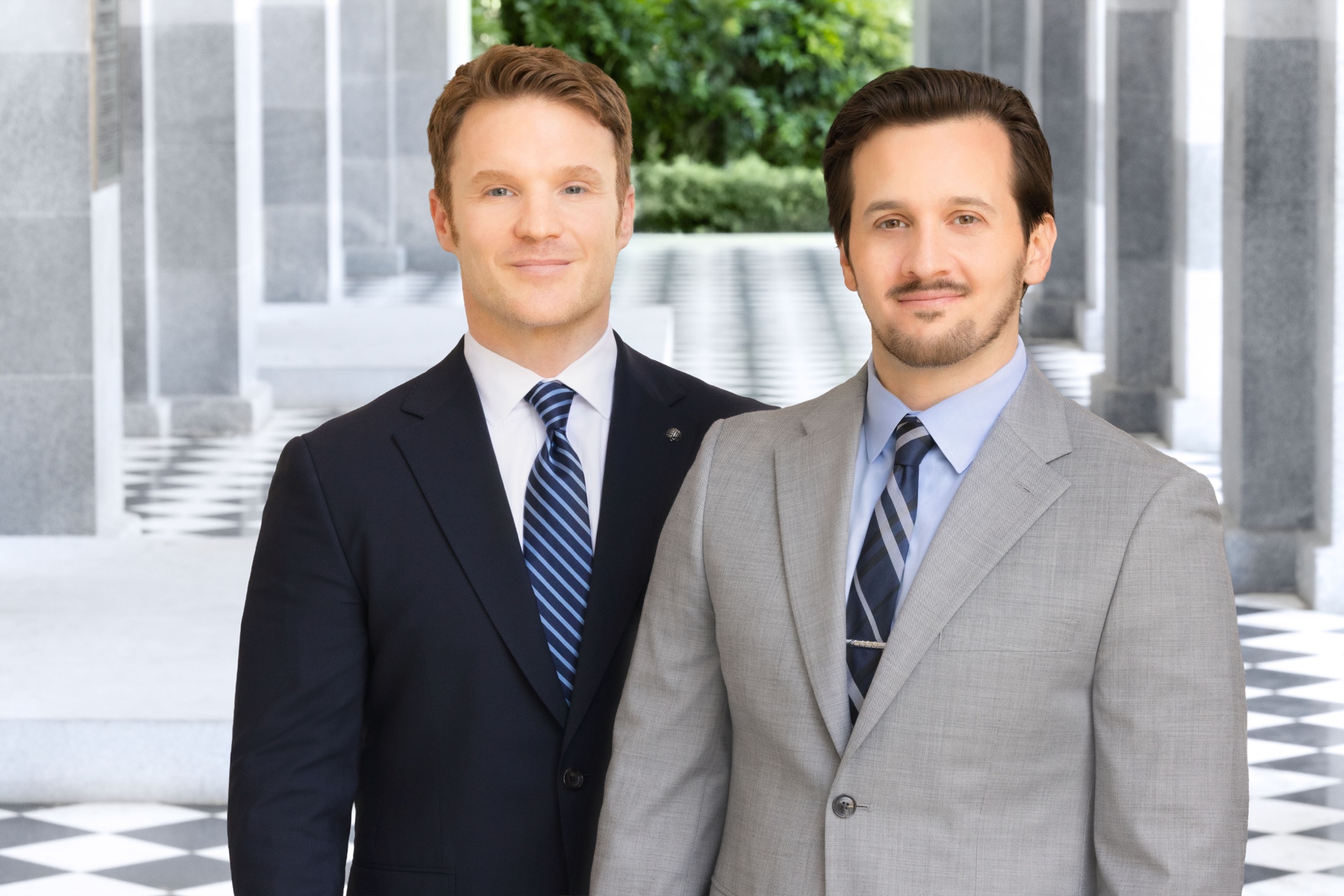 Damon Appelblatt and Robert Mazzola standing together